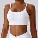 Tie up quick drying back yoga bra, running fitness sports bra, tight yoga suit top