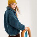 Girl's imitation lamb wool coat autumn and winter new large children's short winter loose plush coat