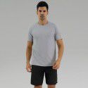 Men's Short sleeved Outdoor Sports Fitness T-shirt Business Commuter Top Spring and Autumn