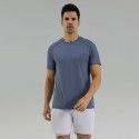 Men's Short sleeved Outdoor Sports Fitness T-shirt Business Commuter Top Spring and Autumn