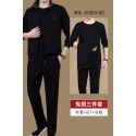 Three piece sportswear set for men's casual sports, spring and autumn running, middle-aged men