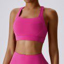 Tight yoga vest, sports bra, shock-absorbing high-intensity Pilates, running, outdoor fitness suit for women