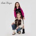 New autumn coat for children's casual baseball suit for big girls Spring and autumn loose sports jacket trend 