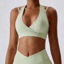 High strength neck hanging, beautiful back yoga bra, shock-absorbing sports bra, quick drying, running, naked feeling fitness vest