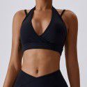 High strength neck hanging, beautiful back yoga bra, shock-absorbing sports bra, quick drying, running, naked feeling fitness vest