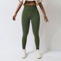 Yoga pants, women's tight fitting high waisted tight running sports pants, peach lifting buttocks fitness pants