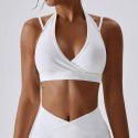 High strength neck hanging, beautiful back yoga bra, shock-absorbing sports bra, quick drying, running, naked feeling fitness vest