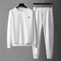 Leisure round necked hoodie, sanitary pants, fashionable jogging sportswear, men's set