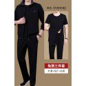 Three piece sportswear set for men's casual sports, spring and autumn running, middle-aged men