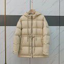 Down jacket, women's mid to long style, new winter clothing, new waist cinching, slimming fashion, soft and fashionable, thick and warm jacket