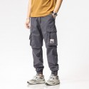 Retro Spring Casual Pants Loose Solid Color Trendy Brand Men's Casual Men's Sports Pants 