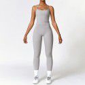 Tight fitting sandblasting yoga suit, quick drying fitness suit, winter outdoor running suit, female 