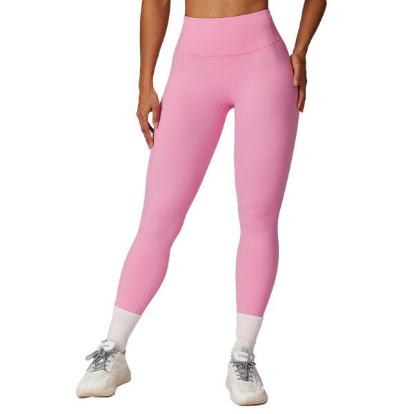 Running naked, quick drying fitness pants, breathable, tight fitting sports pants, high waisted and hip lifting yoga pants for women 