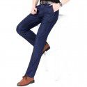 Men's jeans, business casual straight leg fashion versatile, middle-aged men's pants