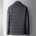 Men's Down Jacket Autumn/Winter 90 White Duck Down Middle aged Warm Shirt Edition Casual Lightweight Down Men's Coat 