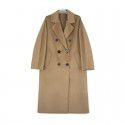 Double sided cashmere coat, pure cashmere woolen coat, women's coat