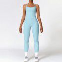 Tight fitting sandblasting yoga suit, quick drying fitness suit, winter outdoor running suit, female 