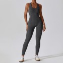 Tight fitting one-piece hollow back yoga suit for women, high elasticity one-piece one-piece yoga suit for women 