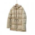 Down jacket, women's mid to long style, new winter clothing, new waist cinching, slimming fashion, soft and fashionable, thick and warm jacket