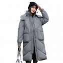 Breadms, down jackets, cotton coats, women's long jackets, autumn and winter jackets, cotton jackets