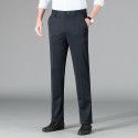 Men's casual pants are fashionable, business versatile, straight tube, middle-aged, comfortable, men's casual pants