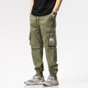 Retro Spring Casual Pants Loose Solid Color Trendy Brand Men's Casual Men's Sports Pants 