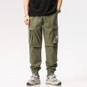 Retro Spring Casual Pants Loose Solid Color Trendy Brand Men's Casual Men's Sports Pants 