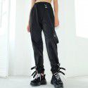 High waisted pocket work pants, sports hip-hop leggings