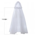 Halloween cosplay ghost role hooded cape, Grim Reaper Witch mesh long cloak, ball performance costume