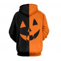 Halloween Pumpkin 3D Digital Printing Christmas Eve Horror Series Hoodie