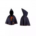 Halloween cosplay medieval hooded cape retro retro print pumpkin bat cape