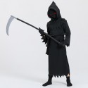 Children's Halloween cosplay costumes, Grim Reaper costumes, cosplay glowing glasses costumes, stage performance costumes