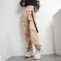 High waisted pocket work pants, sports hip-hop leggings