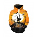 Halloween Pumpkin 3D Digital Printing Christmas Eve Horror Series Hoodie