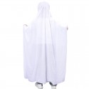 Halloween Cloak Party COS White Dress Up Ball Children Adult Funny Ghost Cloak