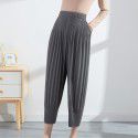 Harlan Pants: Women's loose fitting, flesh covering, and slimming spring new fashion casual and versatile leggings 