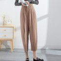 Harlan Pants: Women's loose fitting, flesh covering, and slimming spring new fashion casual and versatile leggings 