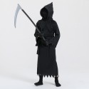 Children's Halloween cosplay costumes, Grim Reaper costumes, cosplay glowing glasses costumes, stage performance costumes