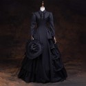 Medieval Victorian Dress Halloween Renaissance Gothic Lace Queen Princess Long Dress