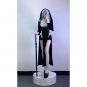 Sister cosplay uniform sexy cross dressing gown nun costume Halloween cosplay