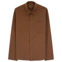 Long sleeved shirt for men, loose casual, solid color, no iron shirt top