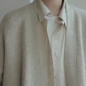 Tie up sweater jacket, new Chinese style tie up knitted cardigan