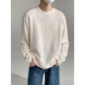 Striped long sleeved T-shirt men's autumn loose casual base shirt top